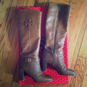 Tory Burch Blaire mid-heel riding boot