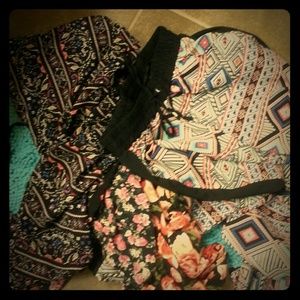 Hobo pants and leggings. All floral.
