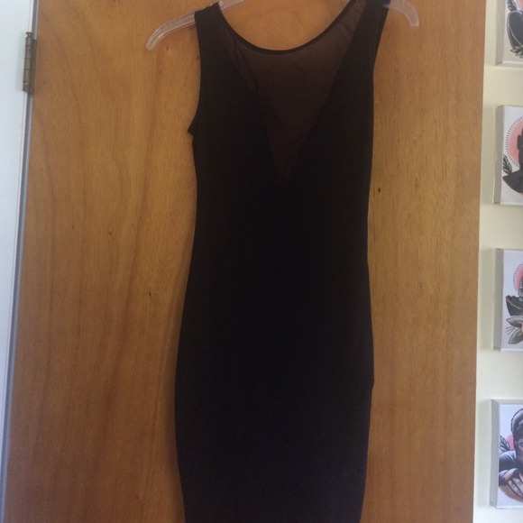 American apparel black dress