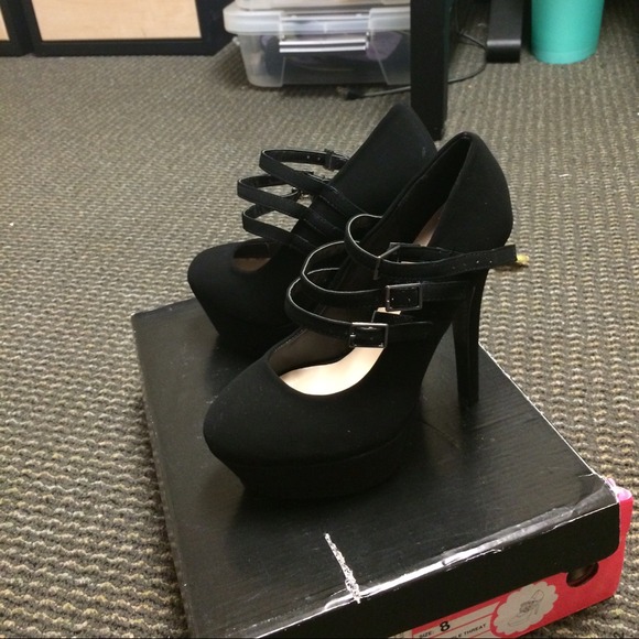 Black heels