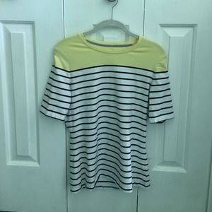 IZOD Quarter length stripe T-shirt