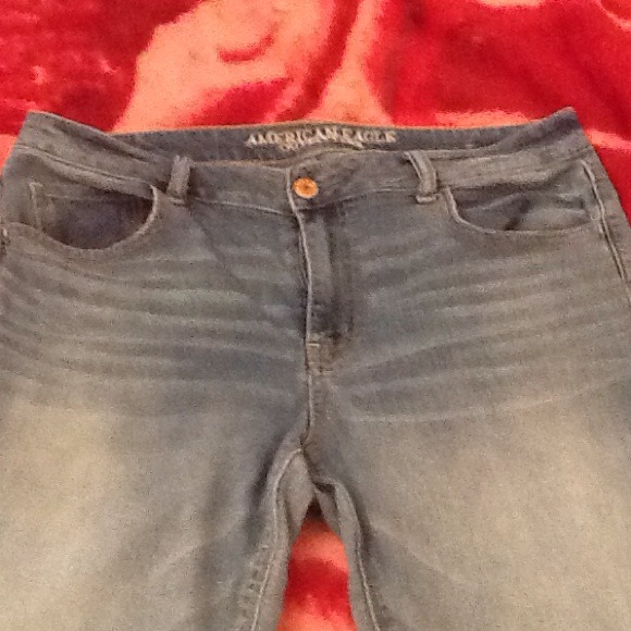 American eagle super stretch high rise