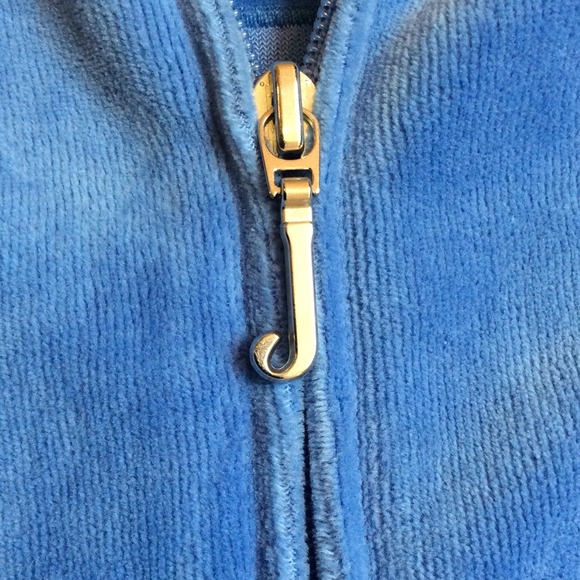 Blue Bling Juicy Couture Zip Jacket - Picture 4 of 4