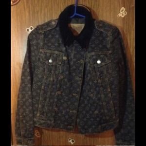 Authentic Louis Vuitton Denim Jacket size 36