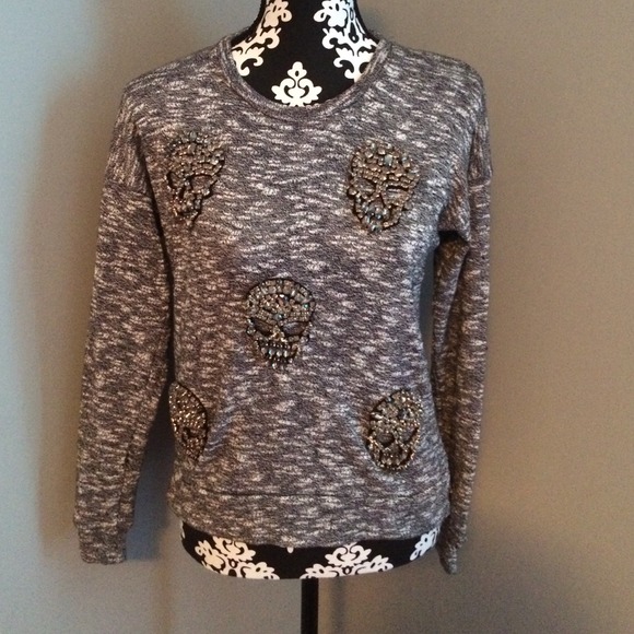 Jewel Skull sweater