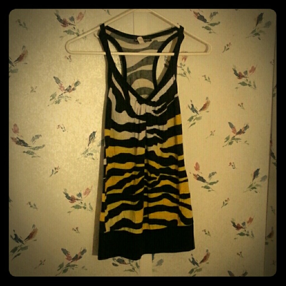 Zebra Tank Top