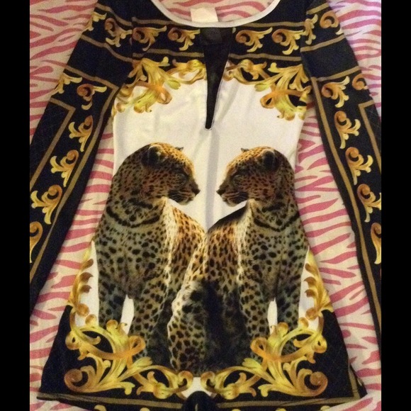 One piece cheetah outfit