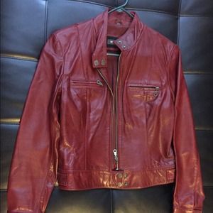 Leather jacket