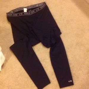 Long black workout pants