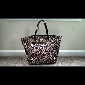 Leopard tote by Victoria's Secret