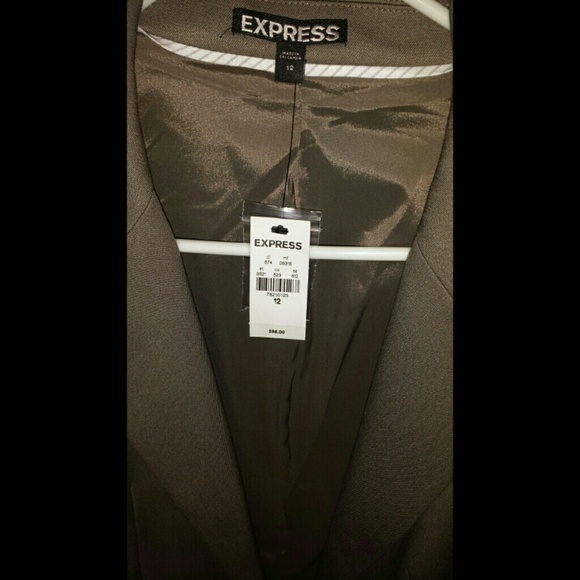 Express One button studio stretch jacket - Picture 3 of 4