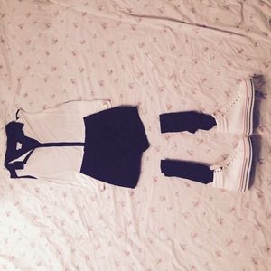 Cooperative silky vest blouse