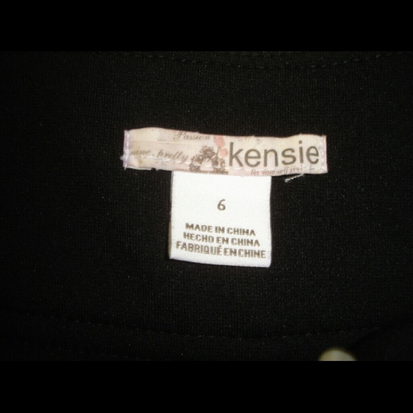 Black Kensie Dress Pants - Picture 2 of 4