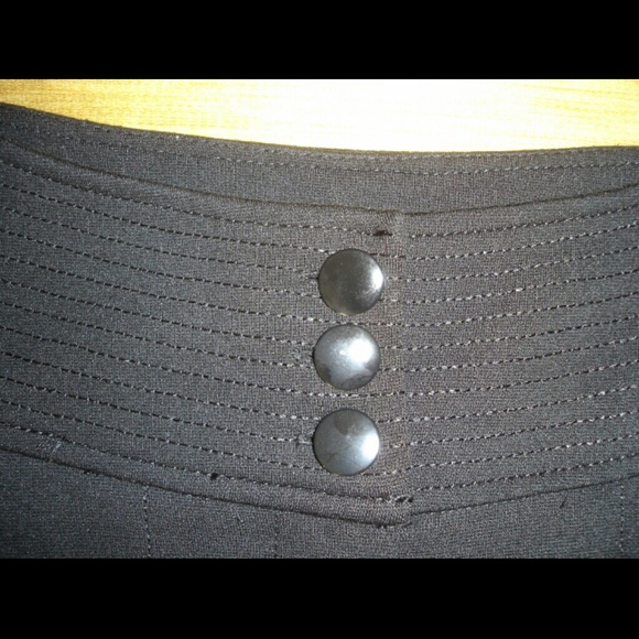 Black Kensie Dress Pants - Picture 3 of 4