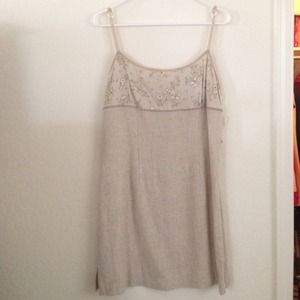 Women’s NWT Beige Slip Dress Size 13 Jrs