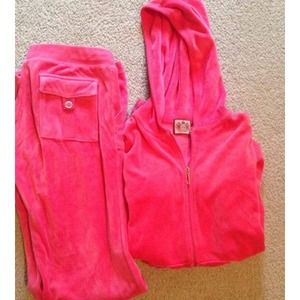Juicy couture velour jump suit