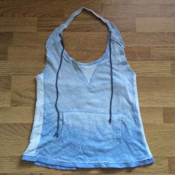 Free People sweatshirt halter top
