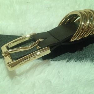 Gold Michael kors belt
