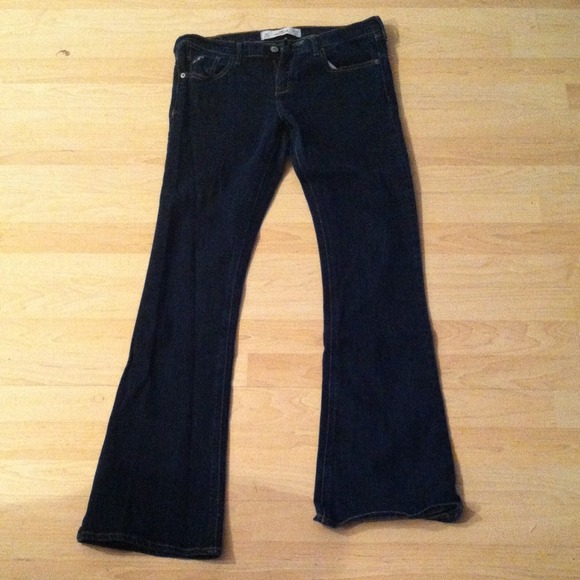 Hollister boot cut jeans!