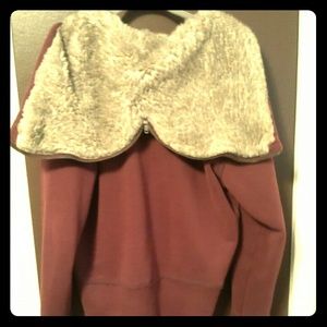 Dark pink, American Eagle hoodie