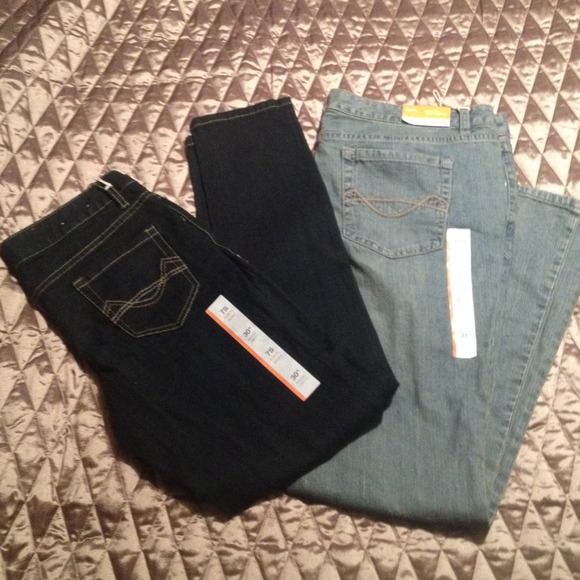 Skinny & boot cut denim jeans