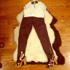 J Brand Houlihan Zip Cargo West Point Size 25