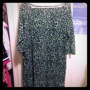 Lilly Pulitzer Leopard Print Dress