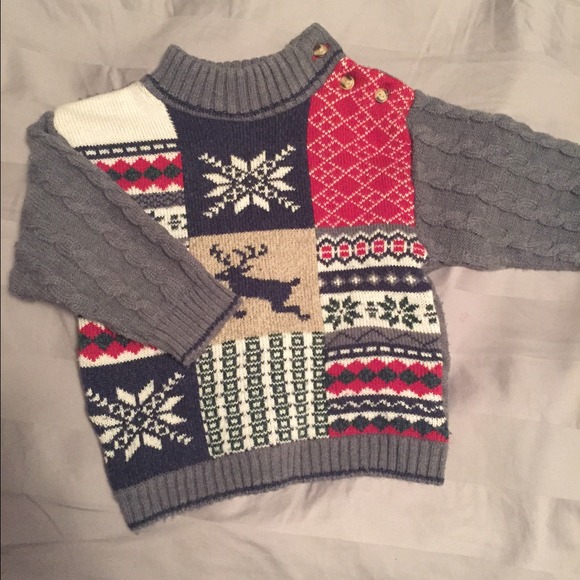 warm sweater!