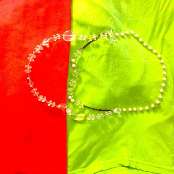 Women Aldo Necklace Crystal 14"