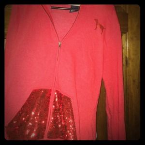 VS glitter zip up!