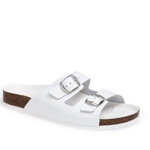 Top Shop Leather Birkenstock Platform Shoes