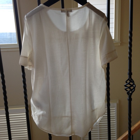 New White J.Crew Tee - Picture 4 of 4