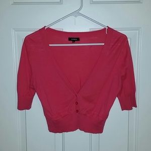 Watermelon short sleeved mid cardigan