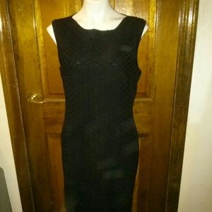 Dressbarn Black Knit Dress size XL