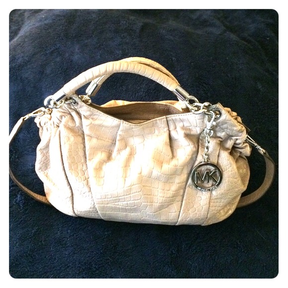 Michael Kors Beige Handbag Purse