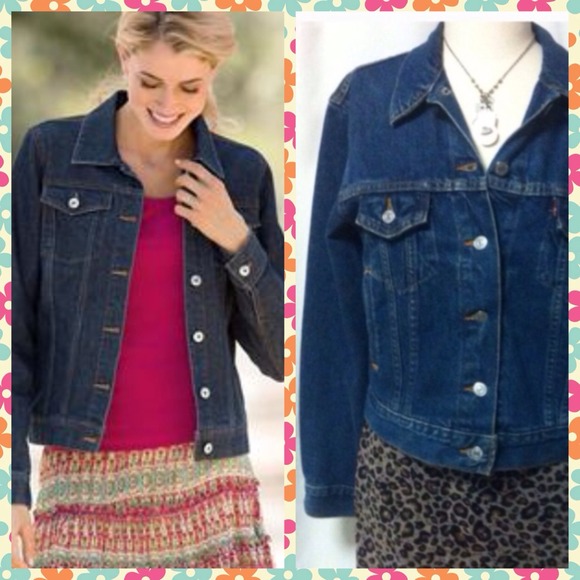 Levi's Jackets & Blazers - DENIM IS IN!! Get the look! LEVI BLUE JEAN JACKET