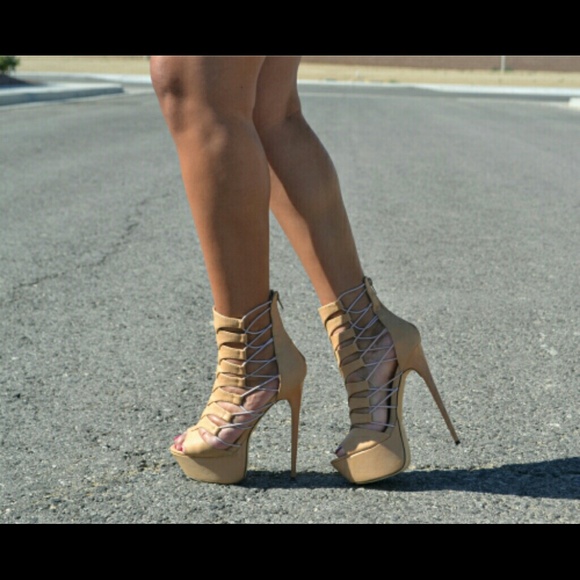 Nude heels