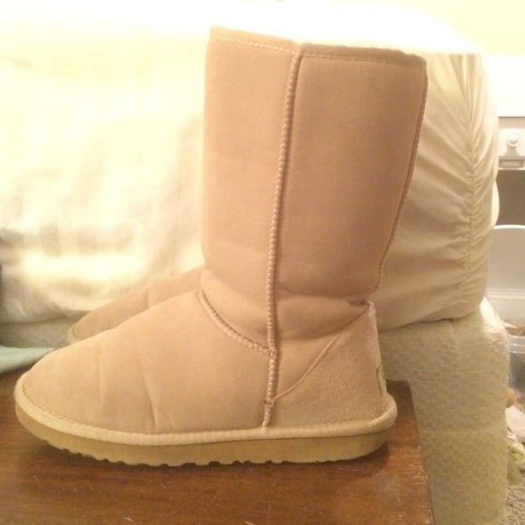 Tall tan Classic Ugg Boots