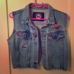 Super cute rocker vest