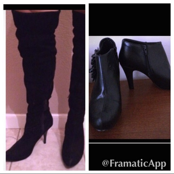 Mia boots along with madden girl booties bundle!