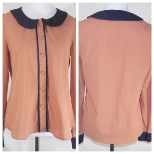 Peter Pan blouse