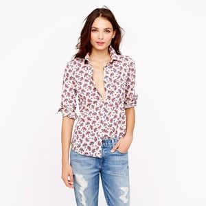 J. Crew perfect button shirt - sz 6