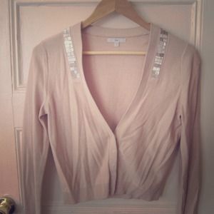 Soft cotton cashmere blend cropped sweater - Gap S