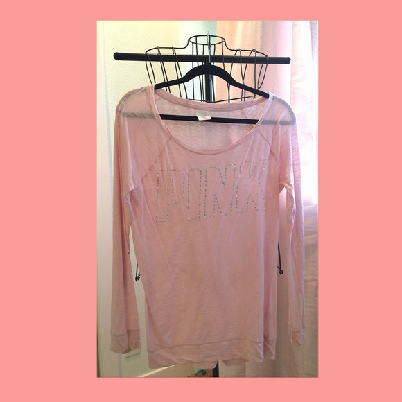 Light pink PINK long sleeved