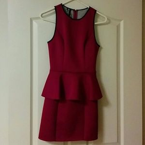 Guess magenta dress!