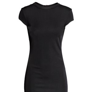 Fitted black dress