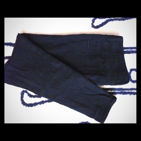 American eagle black jeggings - Picture 1 of 3