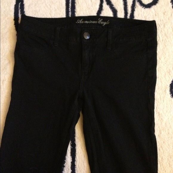 American eagle black jeggings - Picture 2 of 3