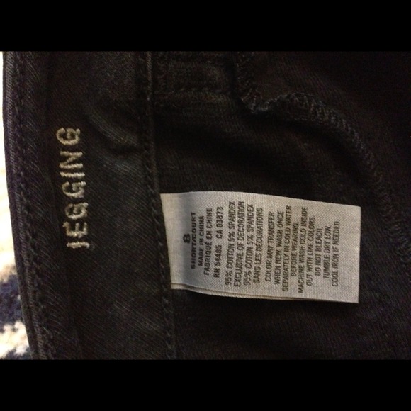 American eagle black jeggings - Picture 3 of 3