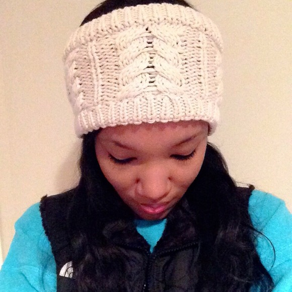 Knit ear warmers